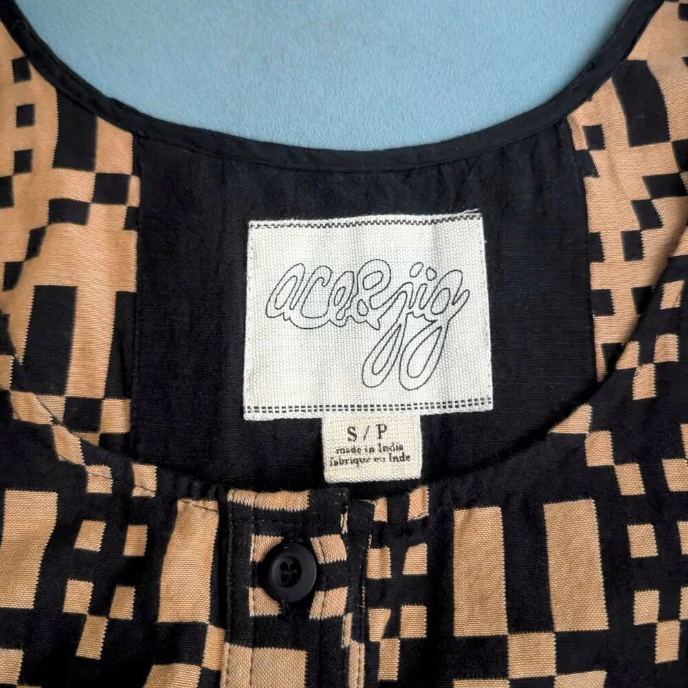 Ace & Jig Romper in Walnut - Picture 3 of 6